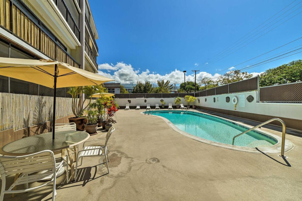 Downtown Air Conditioned Condo Walk To Beaches Kailua-Kona Bagian luar foto