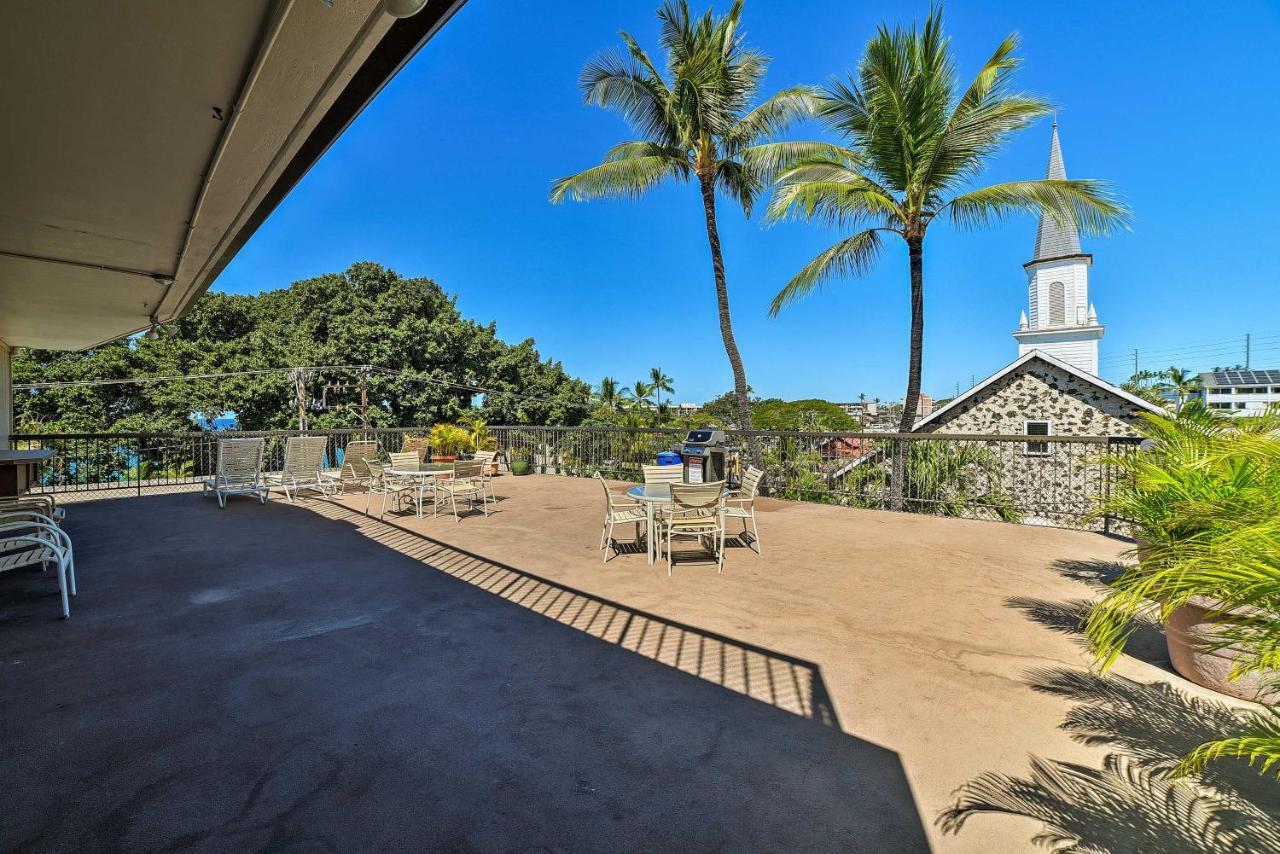 Downtown Air Conditioned Condo Walk To Beaches Kailua-Kona Bagian luar foto