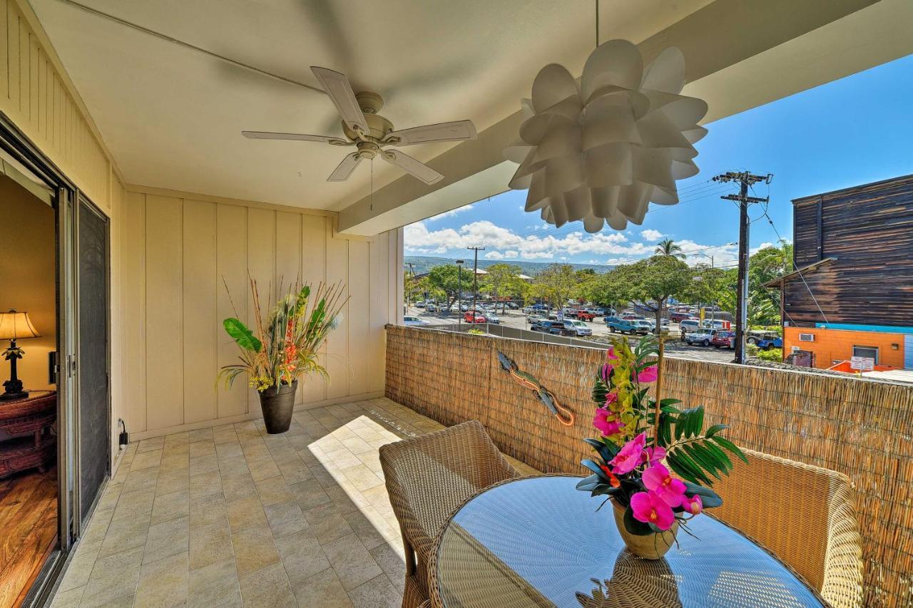 Downtown Air Conditioned Condo Walk To Beaches Kailua-Kona Bagian luar foto